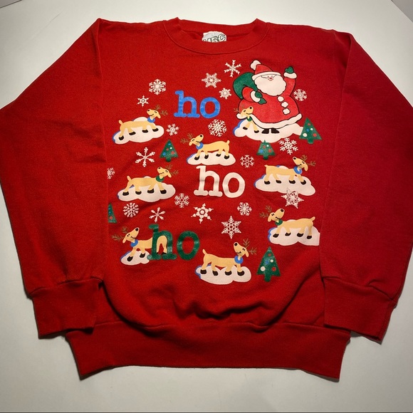Vintage Christmas Crewneck Sweater - Picture 1 of 4